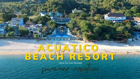 san juan batangas resort|Acuatico Beach Resort .